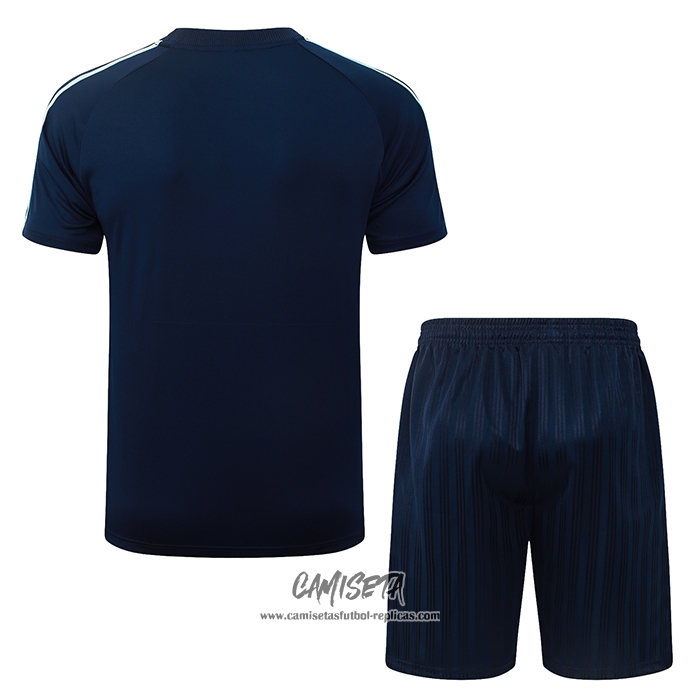 Chandal del Alemania 2026-2027 Manga Corta Azul - Pantalon Corto